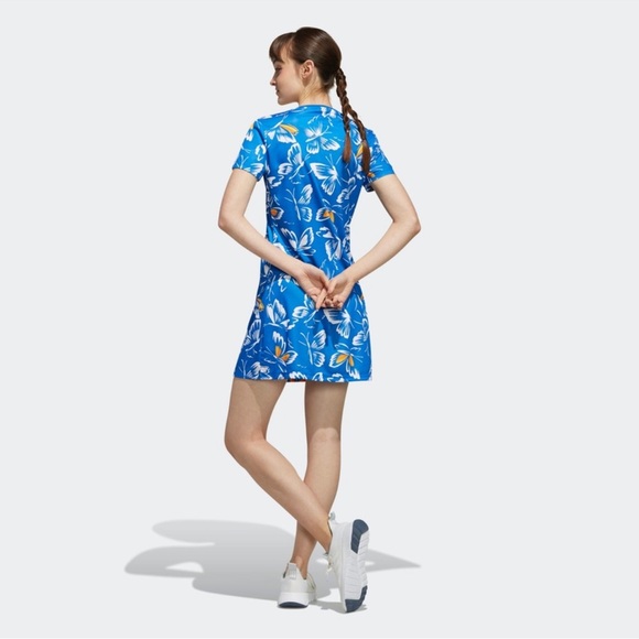 Adidas x Farm Rio Butterfly Dress Size Large - Picture 7 of 9